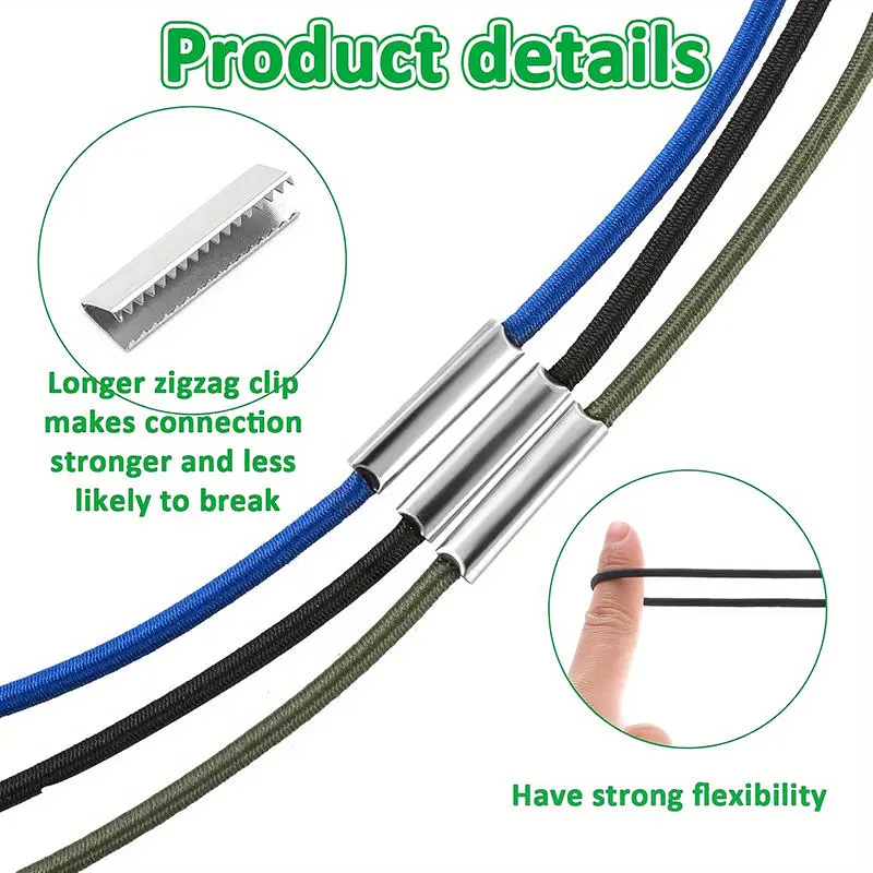 3PCS Adjustable Trash Can Bands Cord Lock Colorful Rubber Bands Household Elastic Garbage Can Bands For Home Office Litter Box