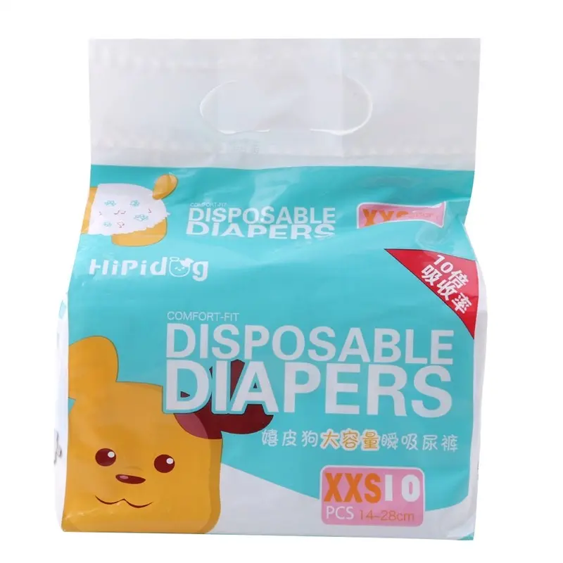 10PCS/Bag Disposable Dog Diapers Diaper For Dogs Pet Female Dog Leakproof Nappies Puppy Super Absorption Physiological Pants