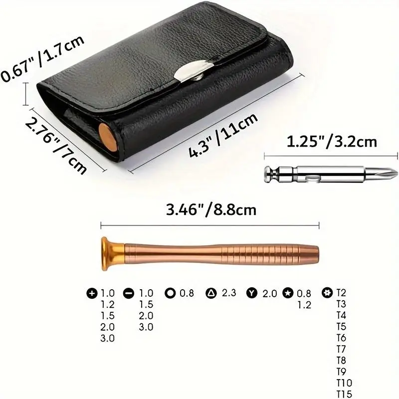 Mini Precision Screwdriver Set 25 In 1 Electronic Torx Screwdriver Opening Computer Repair Tools Kit Phone Camera Watch Tablet