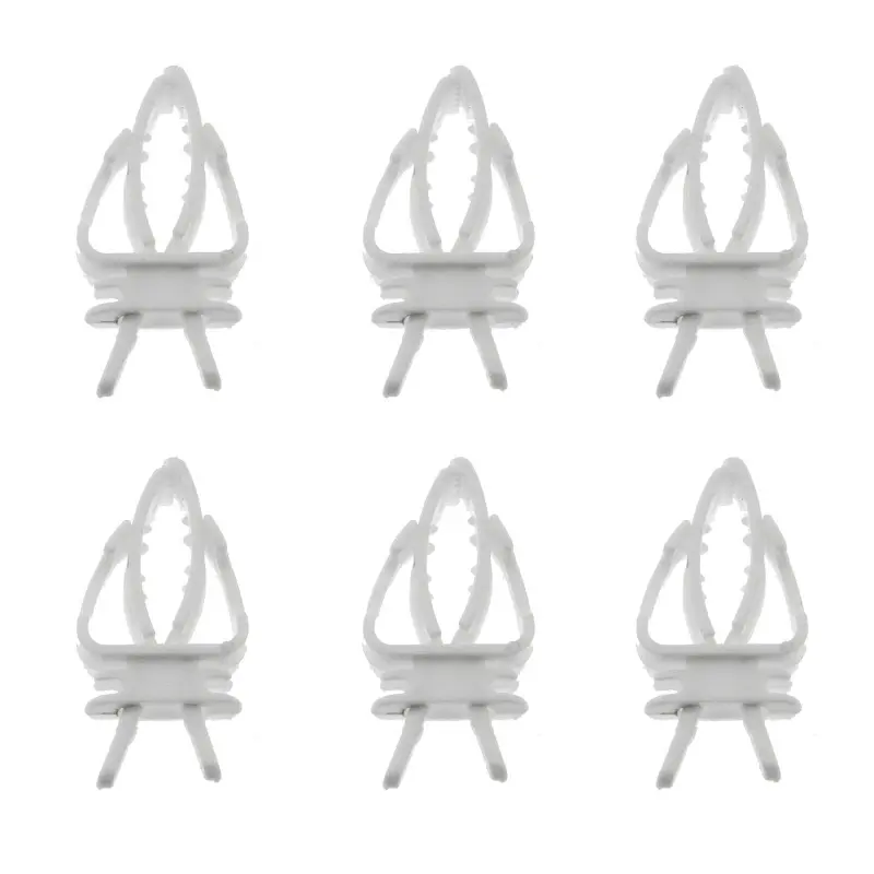 6pcs Birds Food Holder Pet Parrot Feeding Fruit Vegtable Clip Cuttlefish Bone Feeder Device Pin Clamp Bird Cage Accessories