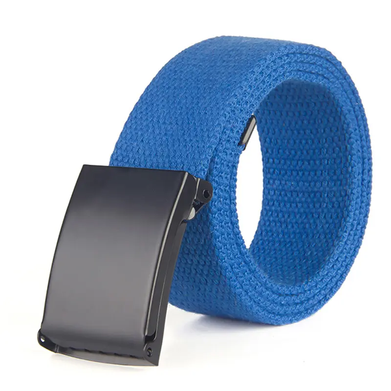 New Men's Belts Tactical Outdoor Belt Male Colourful  Canvas Trouser Belt High Quality Trend Man Waistband