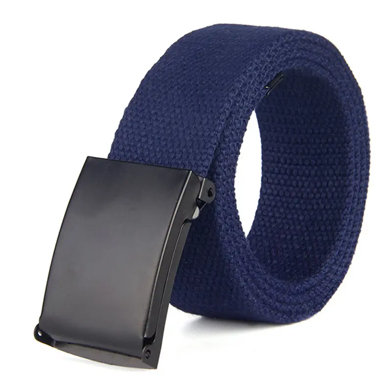 New Men's Belts Tactical Outdoor Belt Male Colourful  Canvas Trouser Belt High Quality Trend Man Waistband