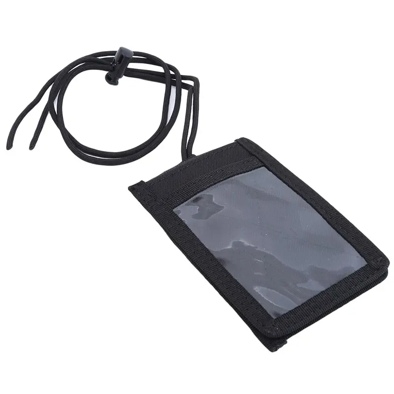 Nylon Waterproof Card Holder Tactical Pouch Certificates documents ID Storage Bags Outdoor Camping Sport Portable Card Bags Gear