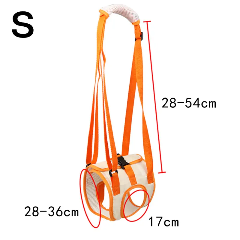Dog Balance Support Belt Dog Hind Legs Auxiliary Belt For Recovery Disability Leg Brace Hind Leg Help Walking Harness