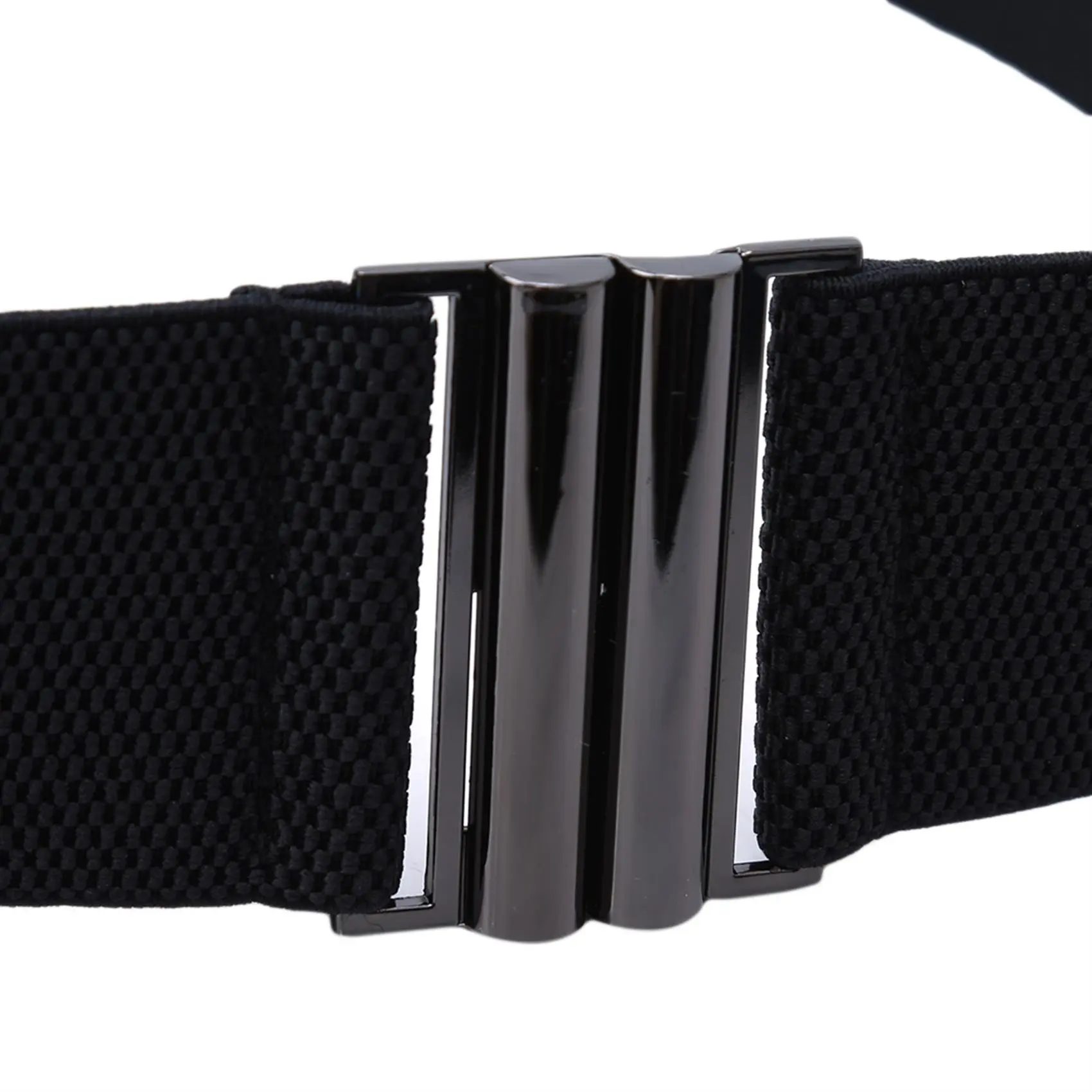 Women Elastic Belt Women Band Wide Belts Down Coat Waist Belt Female Buckle Cummerbands Waistband Corset Decoration Accessories