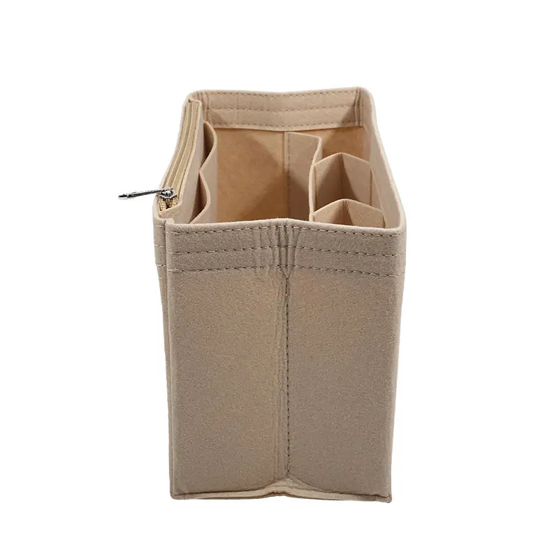 Felt Liner Inner Bag Large Capacity Soft Lightweight Purse Ganizer Nice Bags With Zipper Storage Insert Bags Insert Accessories