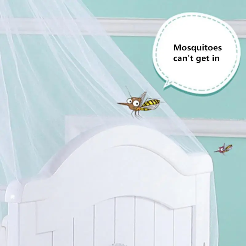 Summer Baby Mosquito Net Mesh Dome Bedroom Curtain Nets Newborn Infants Foldable Portable Canopy Kids Bed Supply Repellent Tent