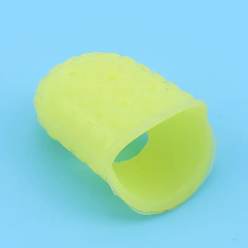 5pcs/Lot Multifunctional Silicone Thimbles Hollowed Out Breathable Protective Finger Sleeve DIY Crafts Sewing Accessories