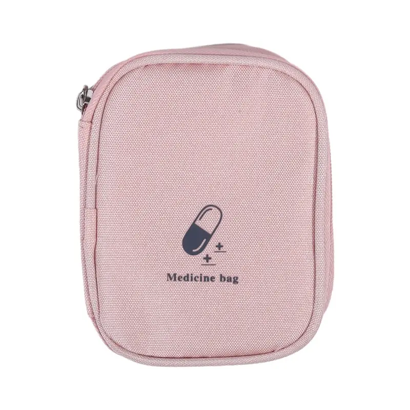 First Aid Medicine Bag Portable Medicine Storage Box Emergency Kits Pills Package Container For Home Travel Office