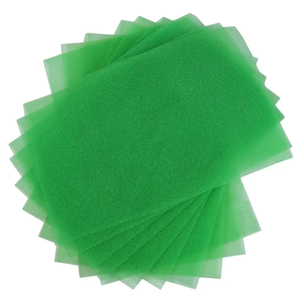 1Pc/10Pcs Refrigerator Mildewproof Sponge Mat Filter Cotton Refrigerator Mat Refrigerator Cleaning Filter Sponge Pad