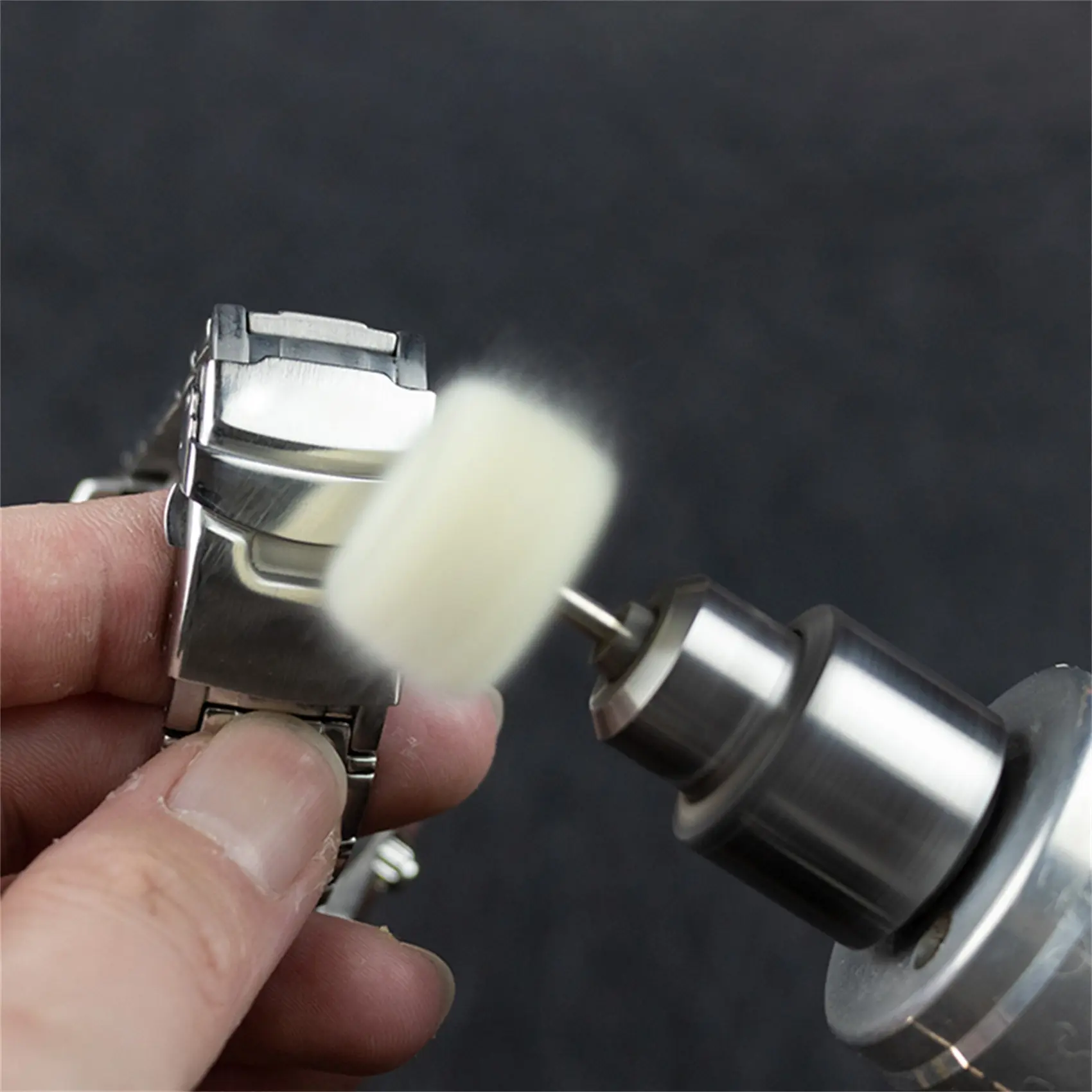 5/10/20pcs Mini grinding sanding head abrasive disc felt 3mm Shank buffing wheels metal Polish Brush Drill Rotary Tool Accessori