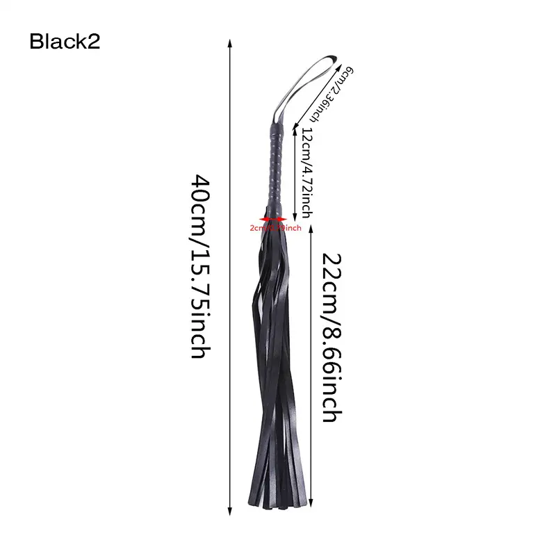 PU Leather Short Horsewhip Riding Crop Portable Lightweight Pointer Horse Whip Stage Performance Props Lash