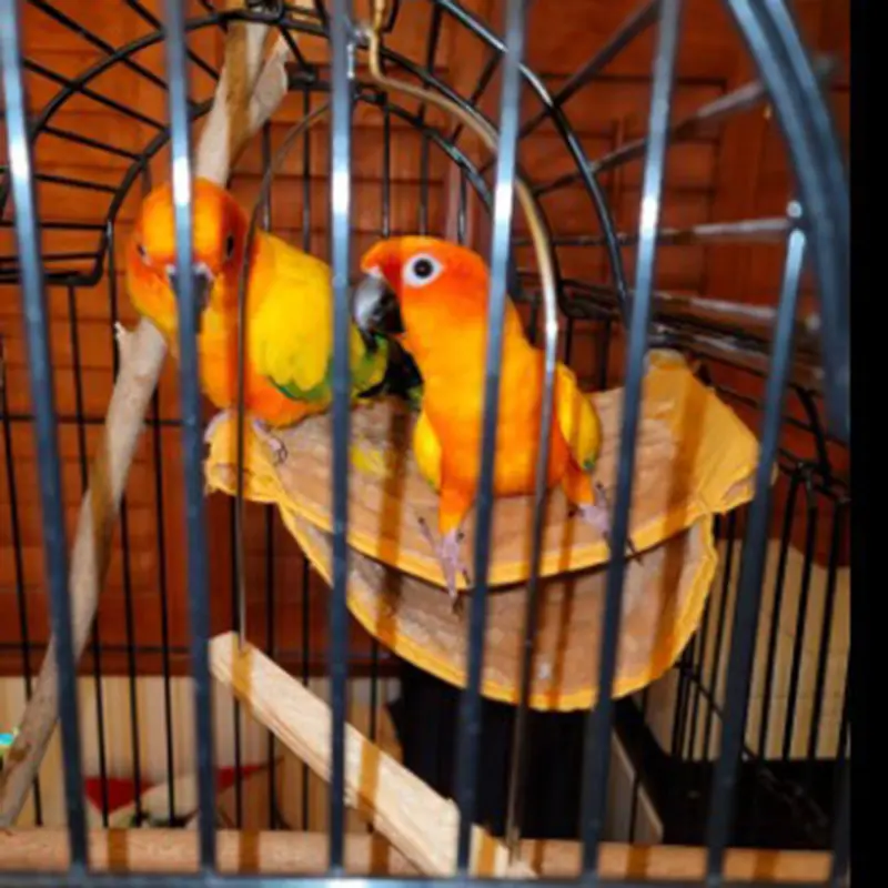 Pet Bird Nest House Winter Warm Parrot House Bed Hammock Hanging Tent Toy Parrots Bird Cage Stand For Bird Sleeping Cage Tent