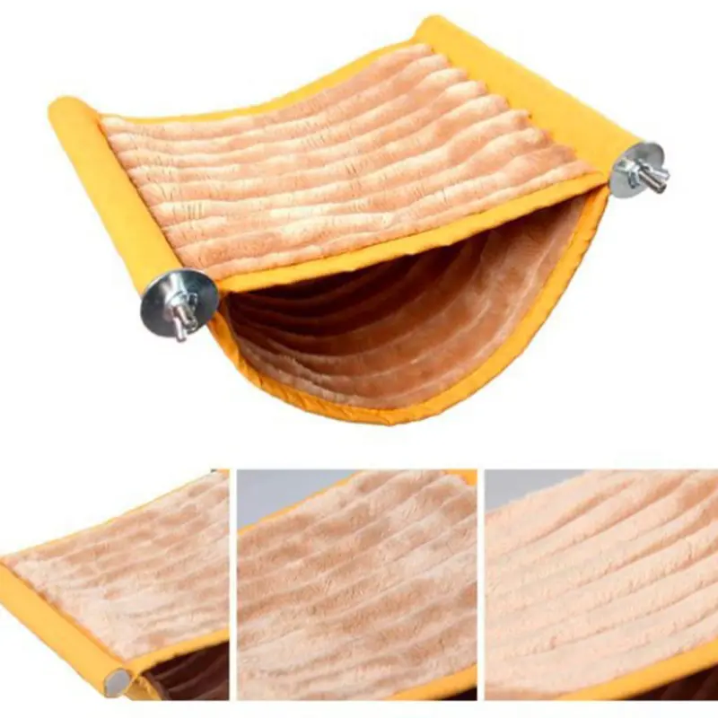 Pet Bird Nest House Winter Warm Parrot House Bed Hammock Hanging Tent Toy Parrots Bird Cage Stand For Bird Sleeping Cage Tent