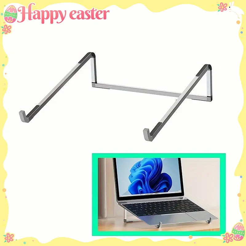 Foldable Laptop Stand Adjustable Portable Notebook Bracket Support Base Stainless Steel Holder For Macbook Laptop PC