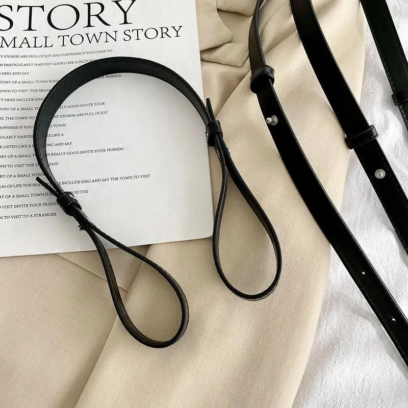 Artificial Leather Bag Strap Shopping Bag Extended Strap DIY Shoulder Strap Tote Belt Bag Accessories Shoulder Bag Messenger Bag
