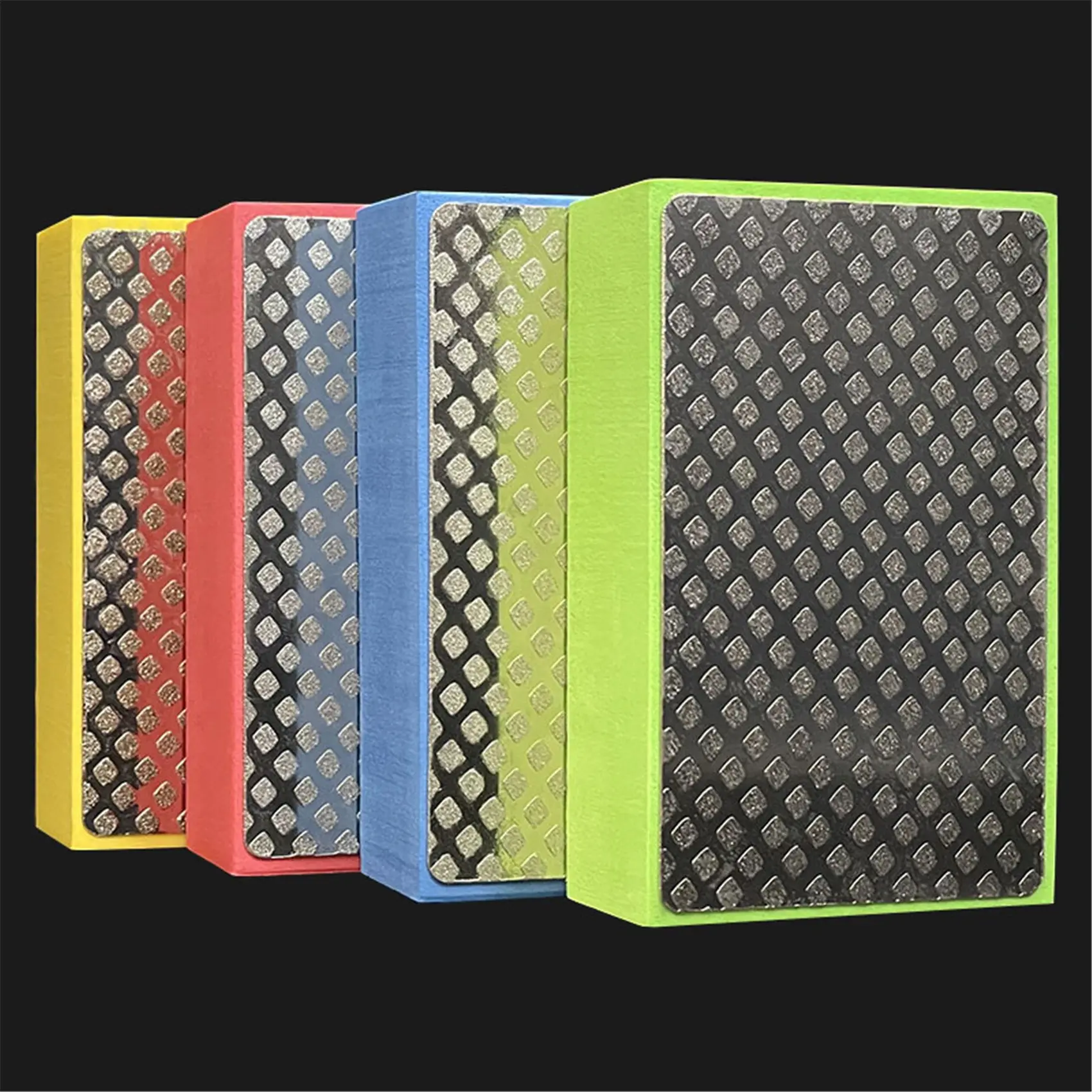60/100/200/400 Grits Tile Trimmer Polishing Pad Diamond Polishing Pad For Ceramic Marble Glass Grinding Sanding Hand Pads Block