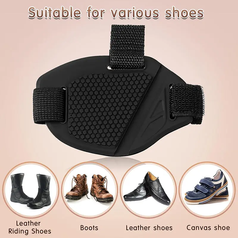 2pcMotorcycle Shift Pad Gear Shoes Protective Motorbike Gears Shifter Men Waterproof Protector Motocross Boots Cover Accessories