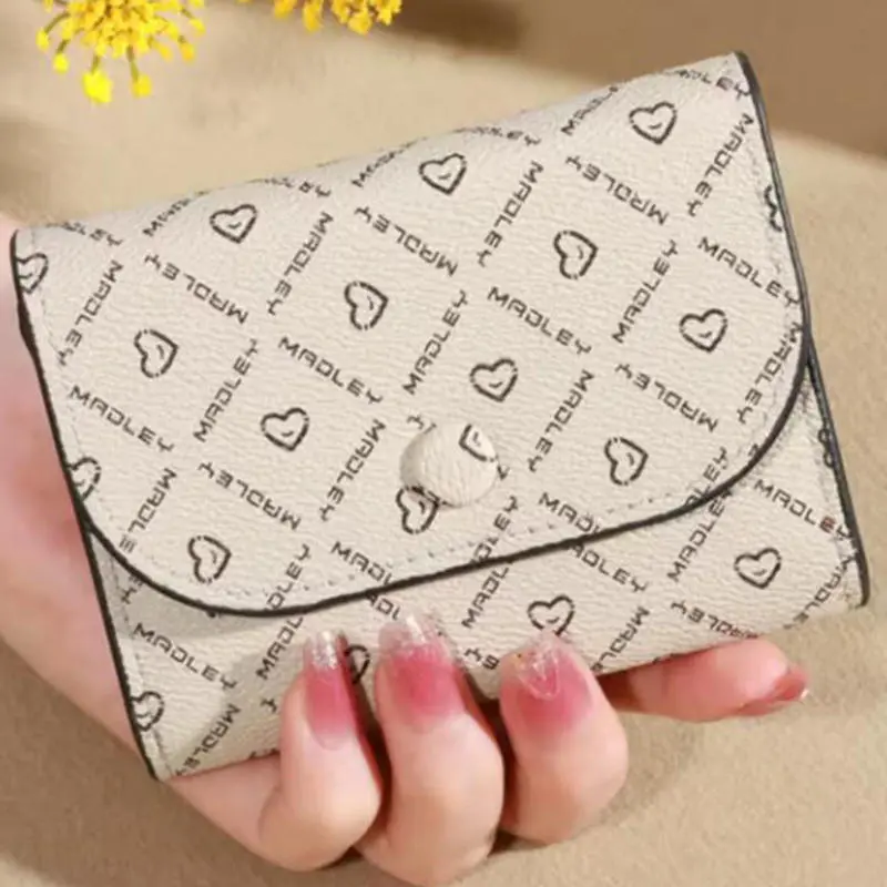 Exquisite Wallet Ultra-thin Card Bag Large Capacity Card Slot Small Vintage Card Bag Multiple Card Slots Women's Portable