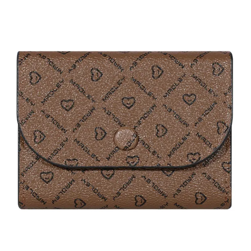 Exquisite Wallet Ultra-thin Card Bag Large Capacity Card Slot Small Vintage Card Bag Multiple Card Slots Women's Portable