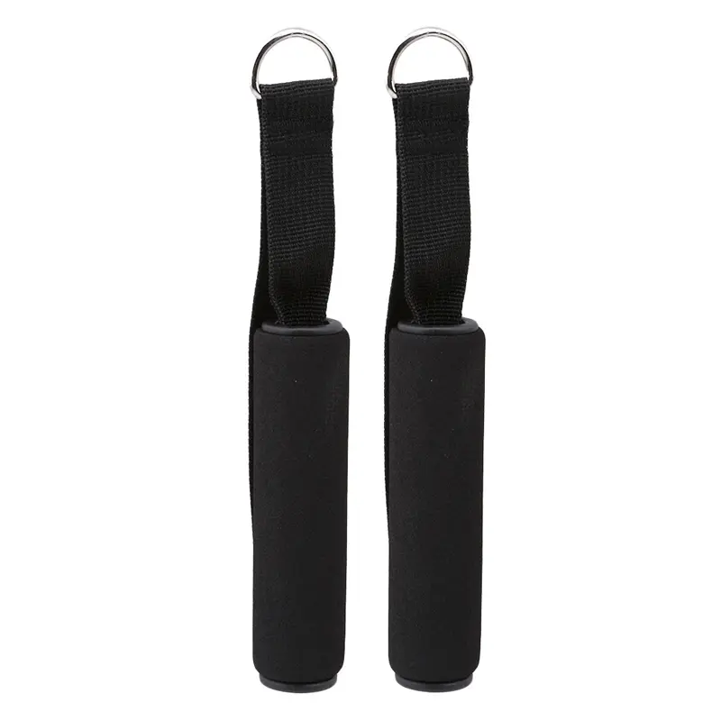 1 Pair Pull Rope Grip Fitness Exercise Band Handle Rally Handle For Yoga Hammock Handle Resistance Bands Accessories