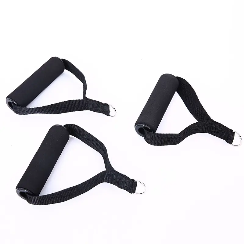 1 Pair Pull Rope Grip Fitness Exercise Band Handle Rally Handle For Yoga Hammock Handle Resistance Bands Accessories