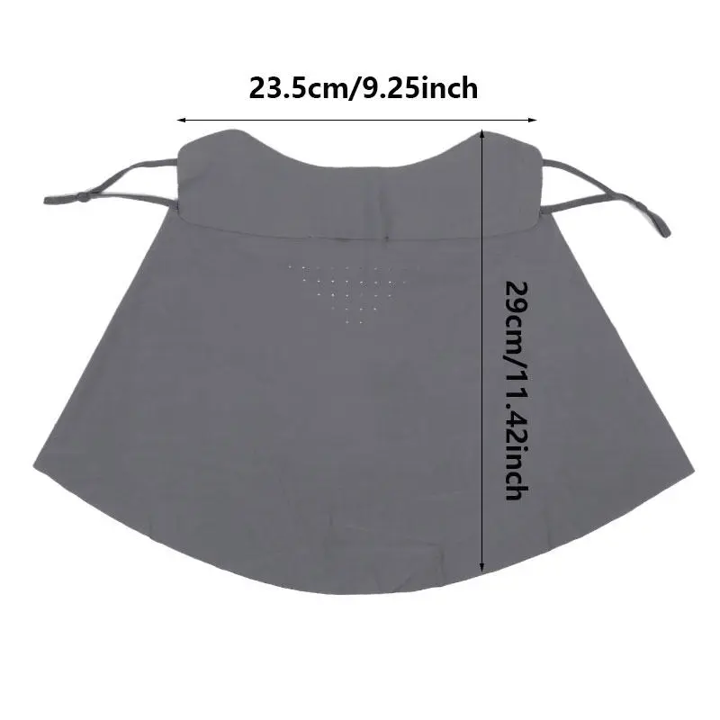 Women's Outdoor Sports Trackless Sunscreen Facial Mask Imitation Ice Silk UV Protection Summer Breathable Thin Anti-UV Mask