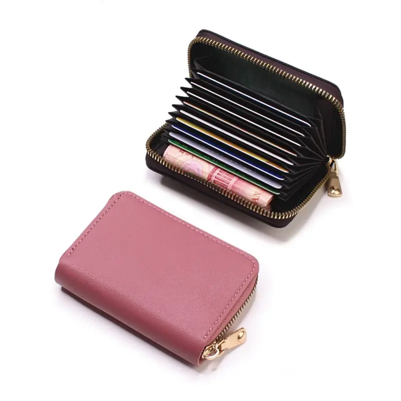 Business Card Holder Wallet High Quality Large Capacity Wallets Women Men Credit Card Holder Multi-Card Wallet Case