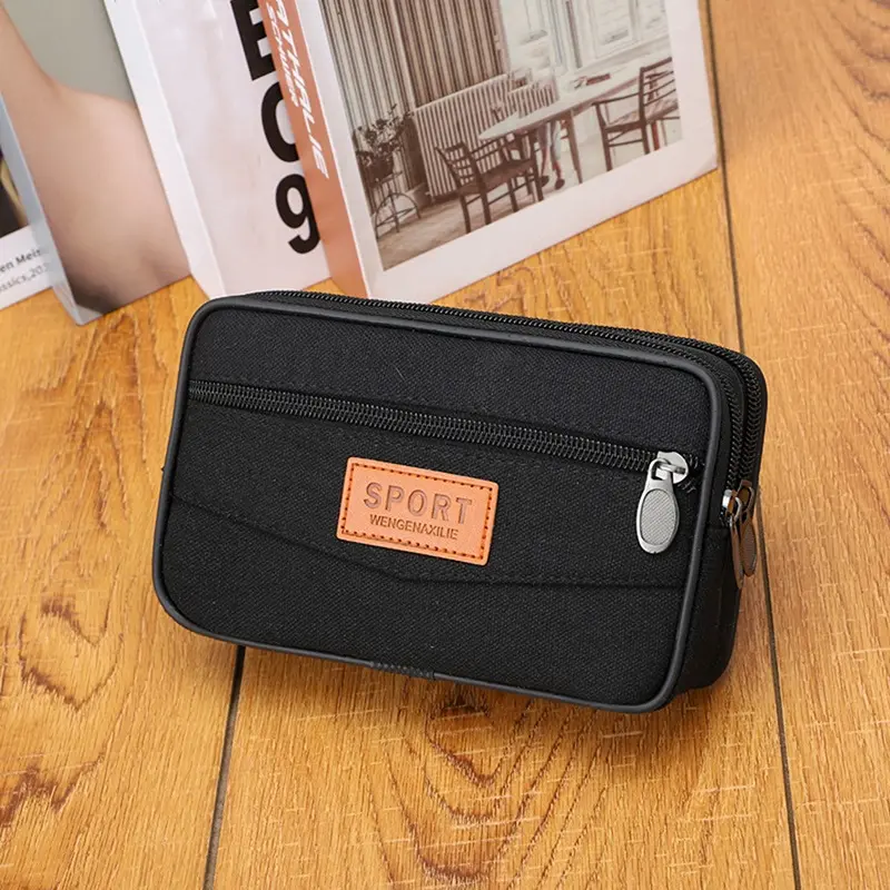 Man Belt Pouch Mobile Phone Bag for Men Phone Holster Bag Molle Waist Bag Pack Small Tactical Duty Belt Backpack Card Holder