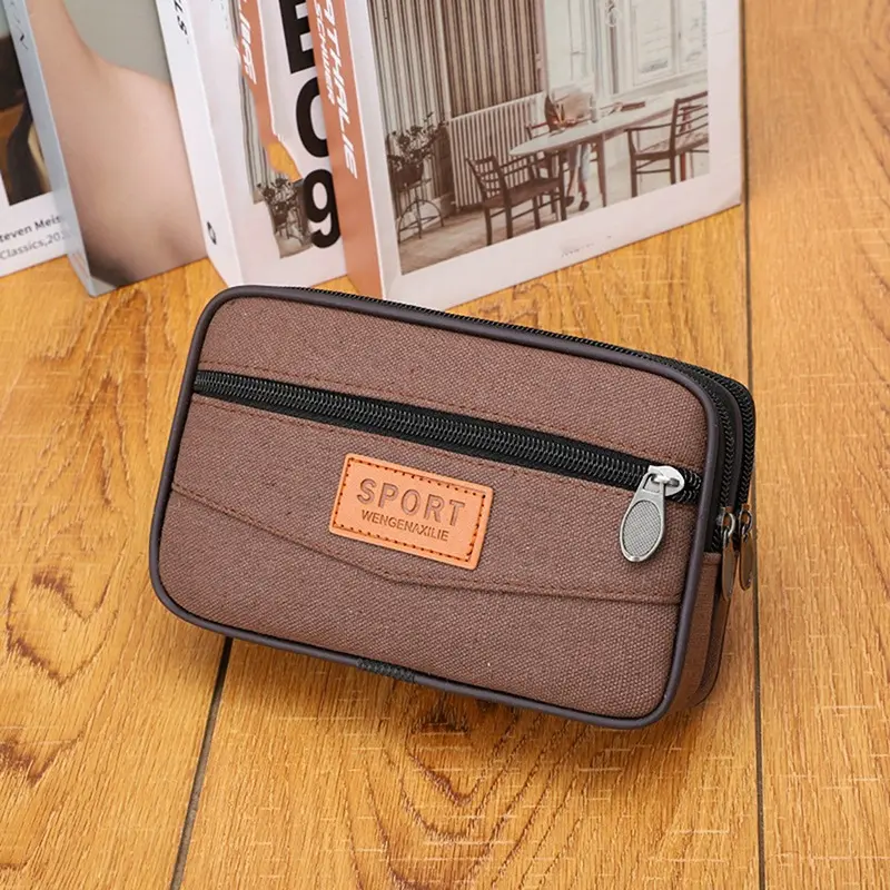 Man Belt Pouch Mobile Phone Bag for Men Phone Holster Bag Molle Waist Bag Pack Small Tactical Duty Belt Backpack Card Holder