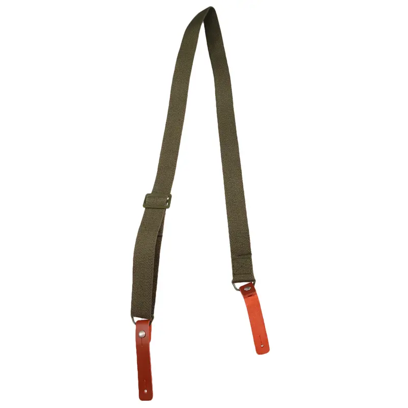 2024 Original Sling Airsoft Hunting Shooting Adjustable Leather Two Point Tactical AK Rifle Strap Survival Belt