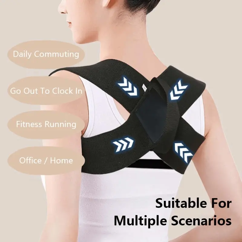 Women Chest Posture Corrector Belt Back Shoulder Support Brace Posture Correction for Health Body Shaper Corset