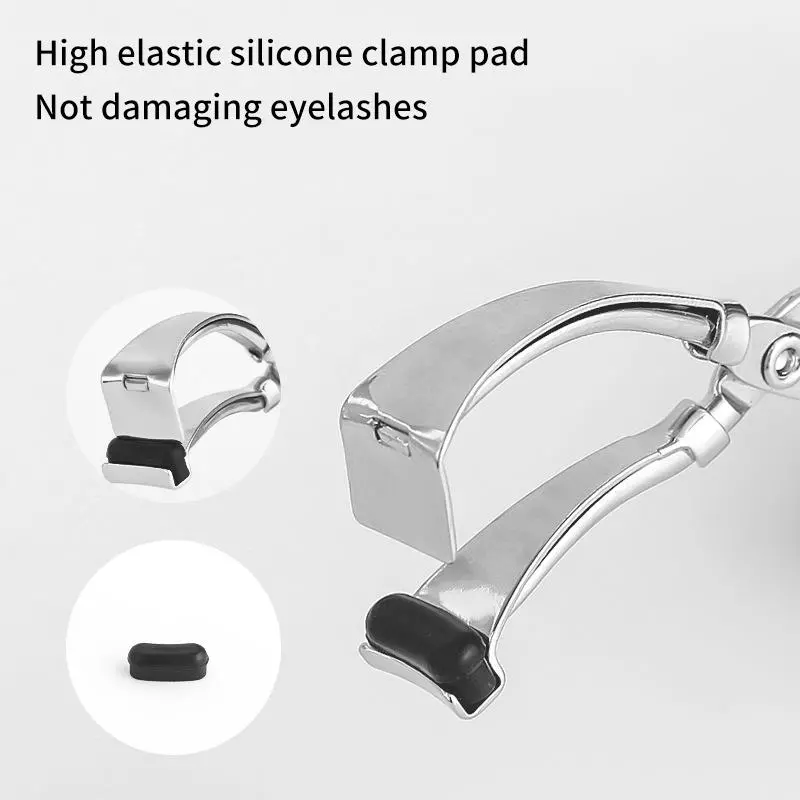Nice Mini Partial Eyelash Curler Nature Curl Sun Flower Eyelash Extension Volume Tweezers Beauty Makeup Tool Carbon Steel
