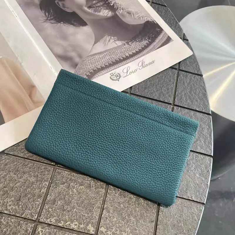 Hand-held Bag Cosmetic Bag Mobile Phone Bag Self-closing Large Capacity Simple Long Wallet Woman wallet
