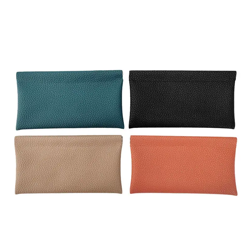 Hand-held Bag Cosmetic Bag Mobile Phone Bag Self-closing Large Capacity Simple Long Wallet Woman wallet