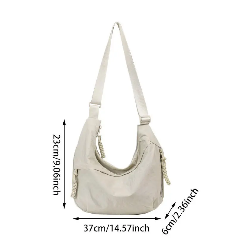 Fashionable and Minimalist Korean Version Dumpling Bag Popular This Year New High-quality Shoulder Bag Large Capacity Tote﻿