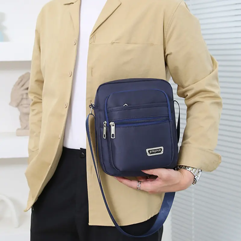 2024 Men Crossbody Bags Men's Shoulder Bags High Quality Nylon Casual Messenger Bag Business Men's Travel Bags Handbags For Male