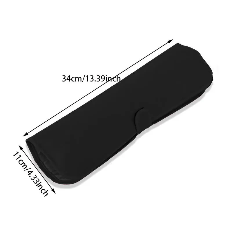 Hair Straightener Mat Pouch Curling Iron Carrying Case Hair Curler Iron Pouch Heat Resistant Mat For Hair Styling Accessories