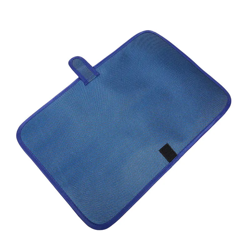 Hair Straightener Mat Pouch Curling Iron Carrying Case Hair Curler Iron Pouch Heat Resistant Mat For Hair Styling Accessories