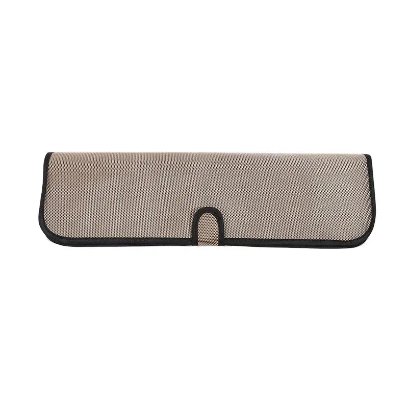 Hair Straightener Mat Pouch Curling Iron Carrying Case Hair Curler Iron Pouch Heat Resistant Mat For Hair Styling Accessories