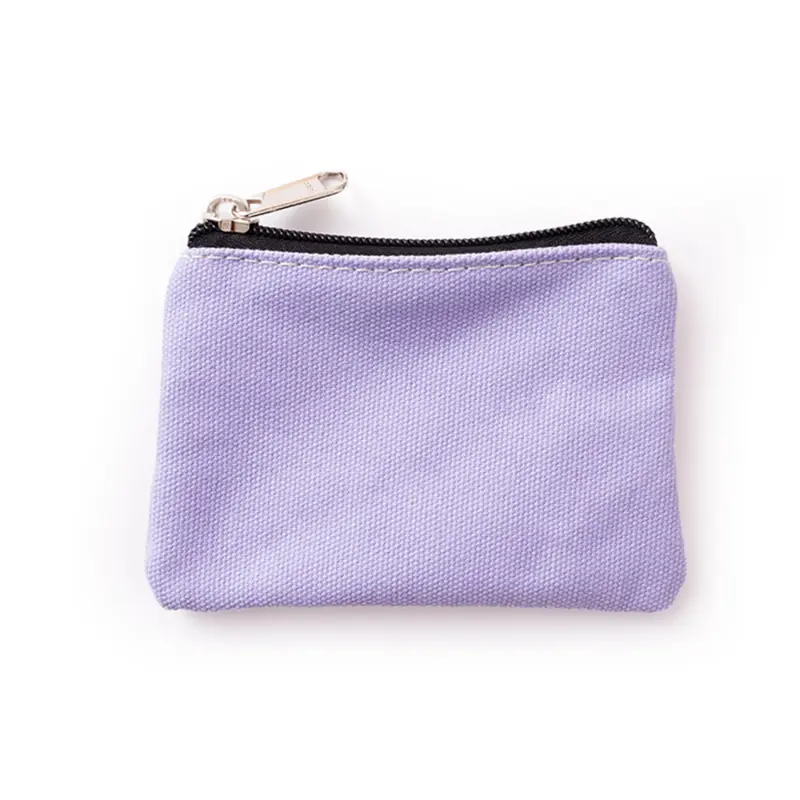 Women's Change Card Bags Coins Canvas High-capacity Modern Minimalist Versatility Male's Female's Small Storage Bags 2024