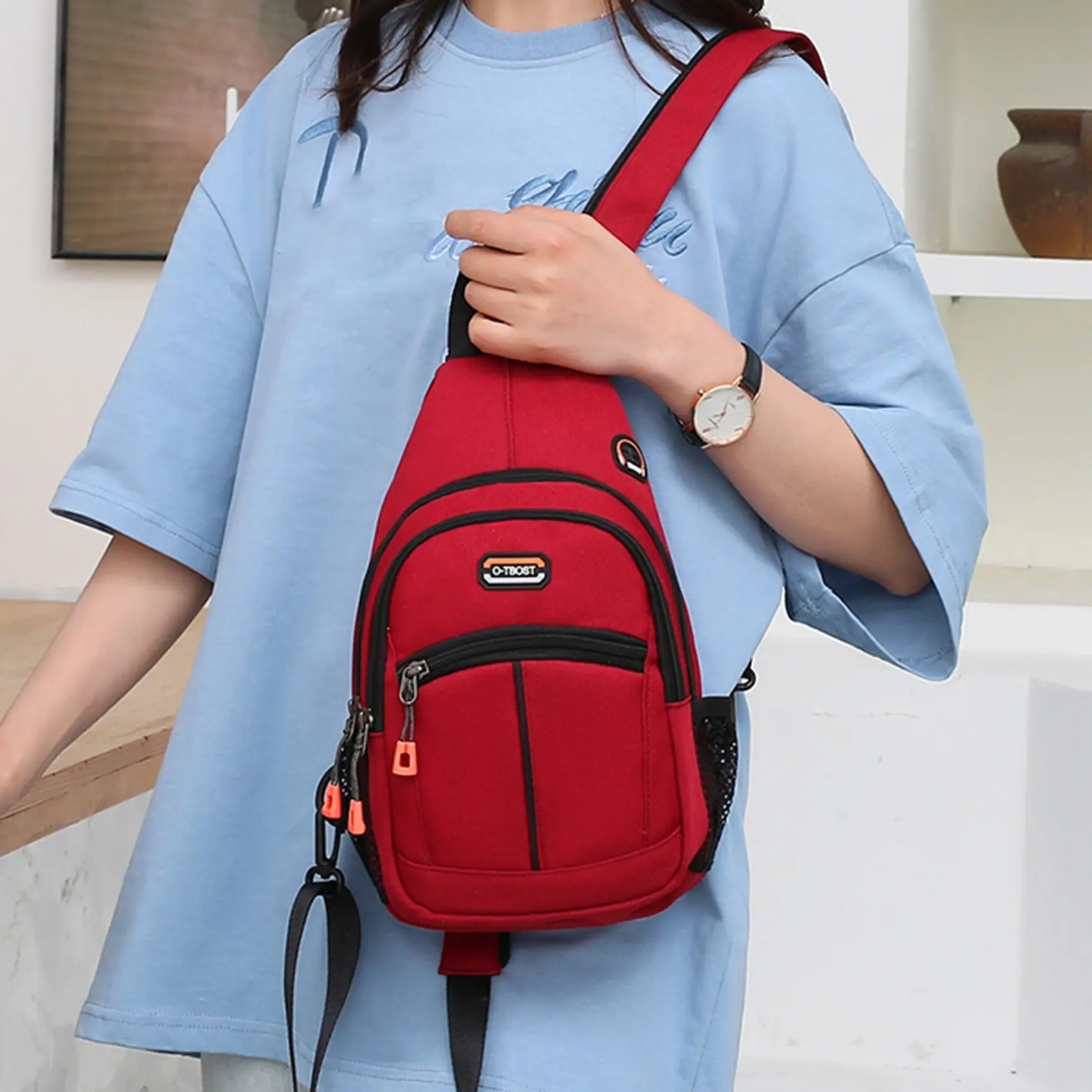 New Women Mini Backpack Small Chest Bag Fashion Messenger Bag Female Sports Bag Travel Bagpack Crossbody Bag Girl BackPack