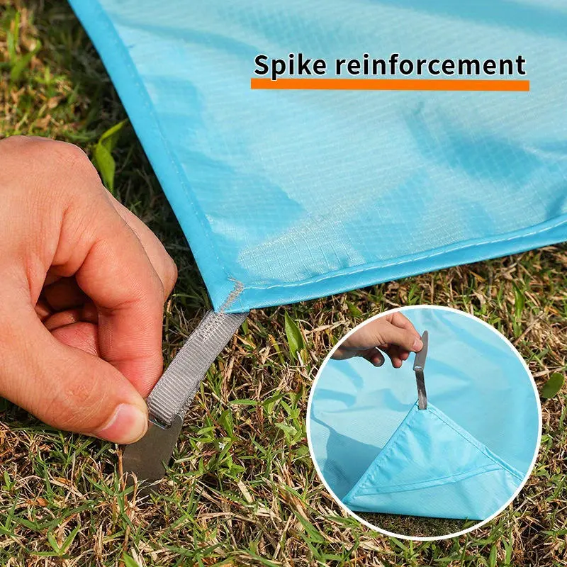 Foldable Outdoor Picnic Pad Waterproof Cloth Tent Blanket Pad Moisture-proof Thicken Lightweight for Outdoor Travel