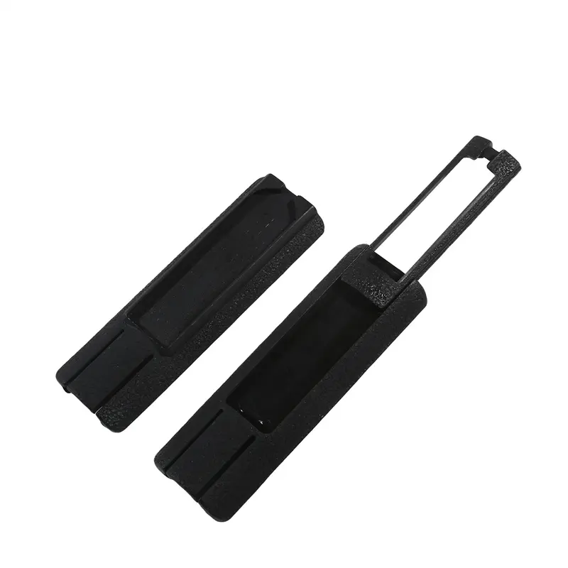 (2-pack) Black Flashlight Mouse Tail Switch Card Slot Guide Rail Portale Switch Card Slot Guide Rail