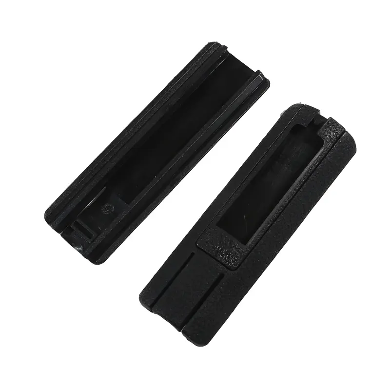(2-pack) Black Flashlight Mouse Tail Switch Card Slot Guide Rail Portale Switch Card Slot Guide Rail
