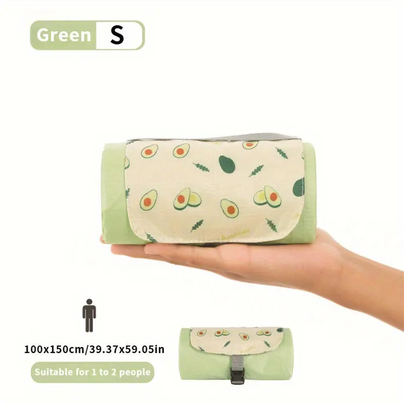 Foldable Outdoor Picnic Pad Waterproof Cloth Tent Blanket Pad Moisture-proof Thicken Lightweight for Outdoor Travel