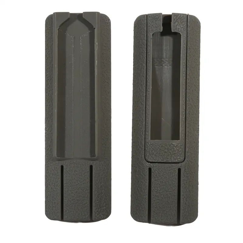 (2-pack) Black Flashlight Mouse Tail Switch Card Slot Guide Rail Portale Switch Card Slot Guide Rail