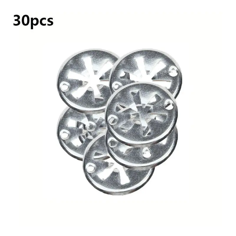 30pcs Metal Hood Bonnet Under Engine Insulation Cover Clips For Car Audi Ford Auto Fasteners