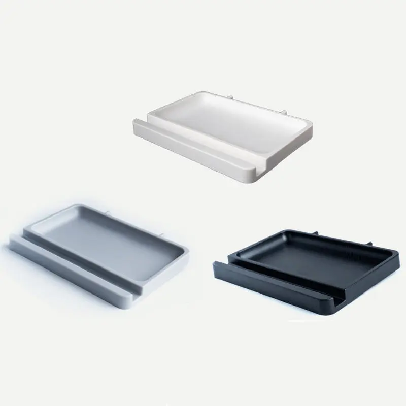 Mobile Phone Storage Box Portable Miscellaneous Storage Box Hole Storage Board Small Toolbox Box Bathroom Waterproof