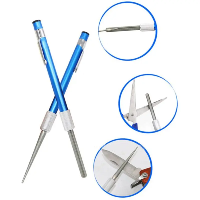 Fishing Hook Sharpener Pen Sharpener High Quality Outdoor Tool Diamond Pen Shaped Knife Sharpener New Arrivals